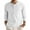 OC03-White, variant on Lumtrix Henley Long Sleeve Shirts for Men Waffle Knitted Fashion Casual Tee Shirt 4-Button Pullover Top Black XL