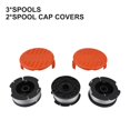 thumbnail image 1 of Bgsha Spool Line & Cover A6481 For Black And Decker GLC2500N Reflex Strimmer Trimmer, 1 of 9