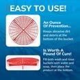 thumbnail image 4 of Insertador de Cubeta Grit Guard Original Plata para Lavado de Coche Compatible con Cubos de 3.5 a 6, 4 of 6