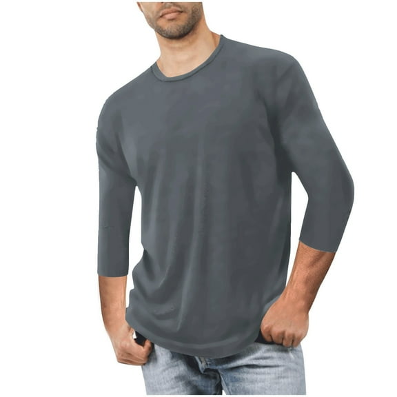 JXMVOJ Men's Cotton Polyester Spring T-Shirt Fashion Casual Home Wear Stylish Daily Outdoor Sports Top