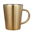 thumbnail image 2 of Taza De De la vaso De Del Acero Inoxidable Taza De Consumición De Del Doble 350ml De Oro, 2 of 9