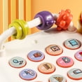 thumbnail image 5 of Juguetes de piscina, juguetes para bebés, juguetes para niños pequeños, teléfono interactivo para cachorros, juguete multifuncional educativo de aprendizaje temprano con música y luces para niños de 3, 5 of 5