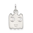 thumbnail image 4 of Auriga Fine Jewelry 925 Sterling Silver Yellow Enameled Owl Charm Pendant for Women (L-18.12mm, W-10.19mm), 4 of 6