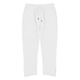 thumbnail image 5 of NinXxx Women's Elastic Waist Button Side Pocket Yoga Cropped Cargo Pants White XL, 5 of 5