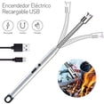 thumbnail image 4 of Encendedor Electrónico Bluelander Cuello Flexible Plateado, 4 of 5