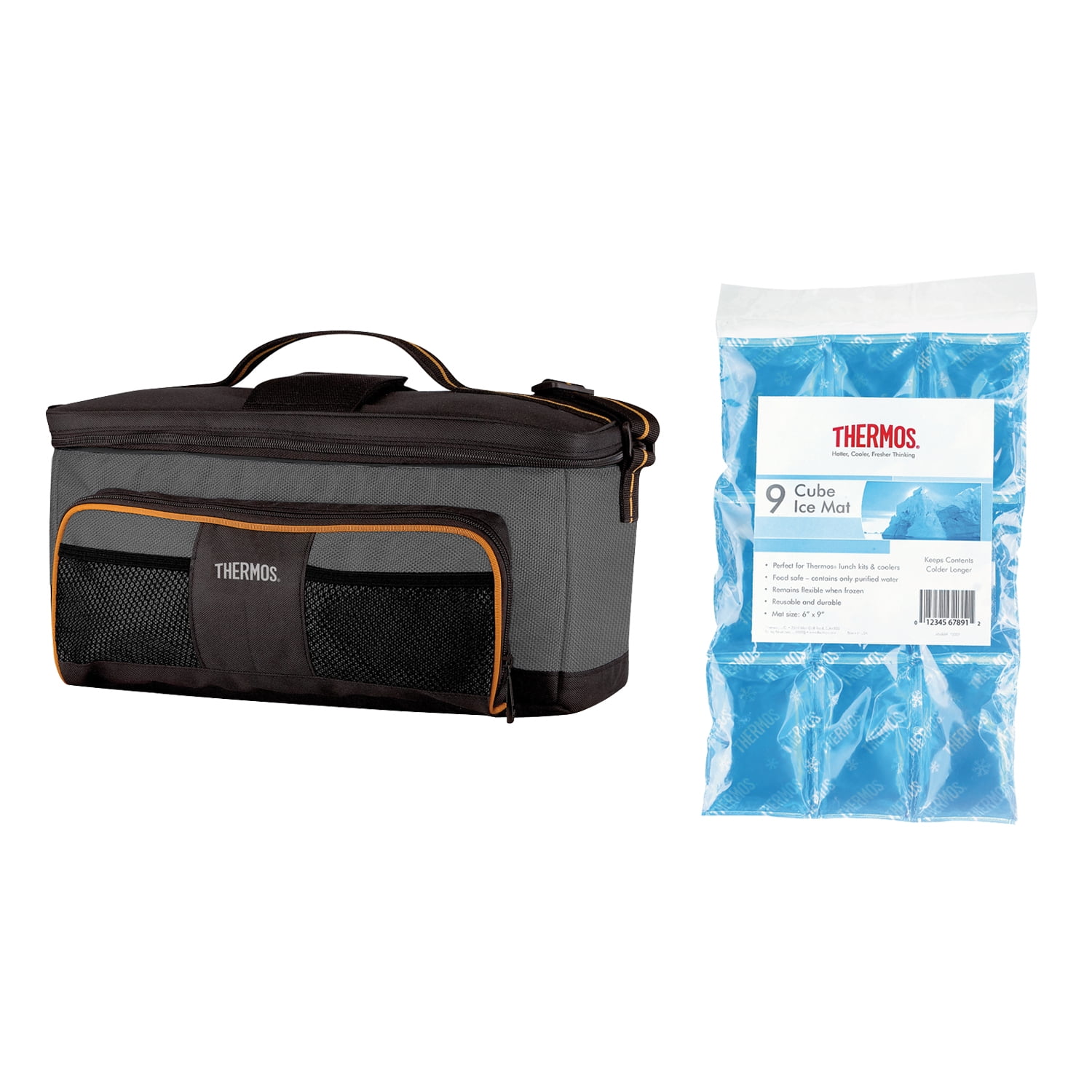 Thermos ELEMENT5 Lunch Lugger Food Saver & Thermos Ice Mat, 9 Cube