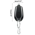 thumbnail image 2 of Edgergery Mini Emergency Power Supply, Keychain, Buckle, Portable Gifts, Emergency Mobile Power, 1500mA, 2 of 2