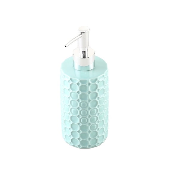 Vintage Green Ceramic Soap Dispenser Lotion Pump/Soap Dispenser Bath Shower Tub Décor Bathroom Accessories, 380ml