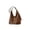 Brown, variant on ToyKingdee Women's PU Leather Hobo Tote Bag, Large Capacity Shoulder Handbag, Casual Versatile Purse for Work, Office, Travel & Daily Use