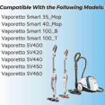 thumbnail image 5 of 6-pack Washable Replacement Mop Cloths For Polti Vaporetto Vaporforce Brush Models Sv440, Sv450, Sv400, Sv420, And Smart 100, 5 of 5