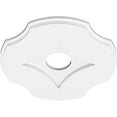 thumbnail image 2 of 14"OD x 3"ID x 4 3/4"C x 1"P Percival Architectural Grade PVC Contemporary Ceiling Medallion, 2 of 11