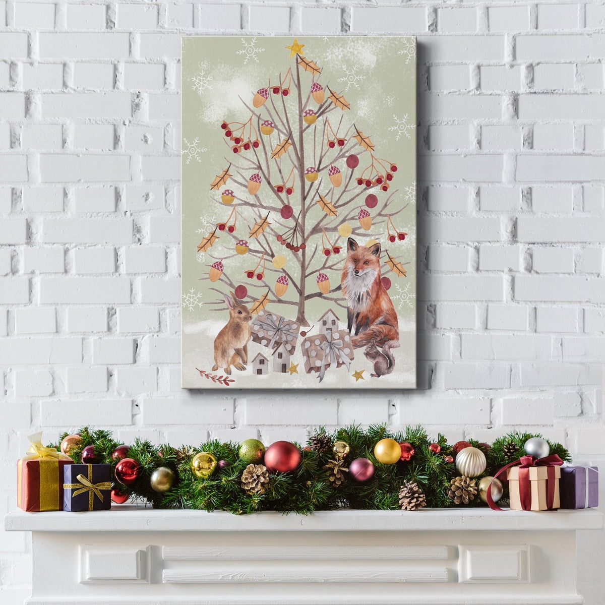 Christmas Time Collection B- Gallery Wrapped Canvas