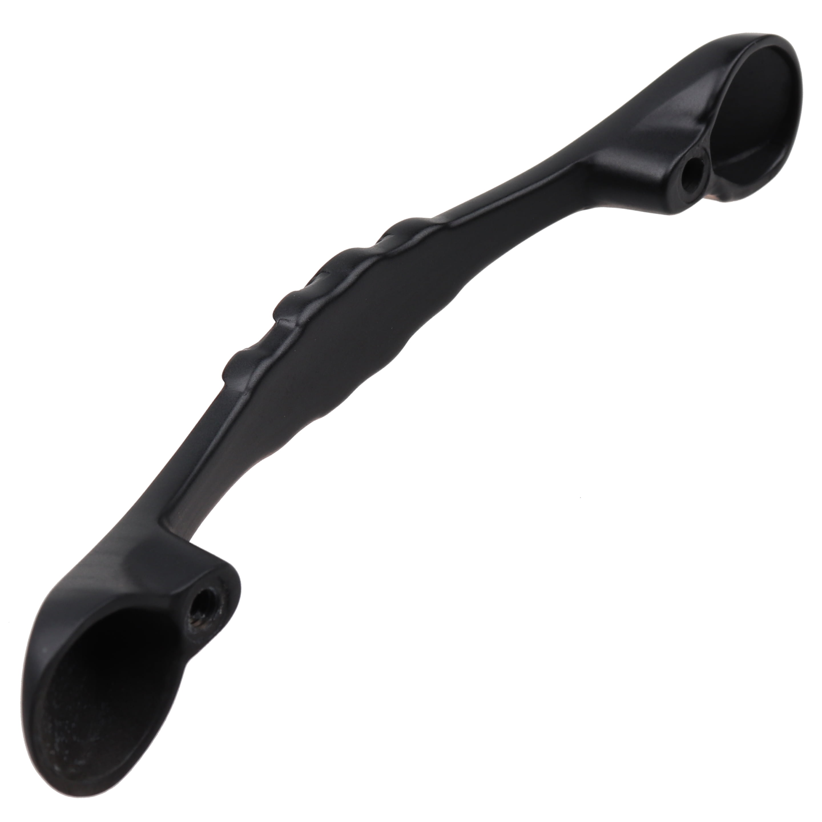 GlideRite 3 in. Center Classic Braided Cabinet Hardware Pull Handles, Matte Blacks, Pack of 10