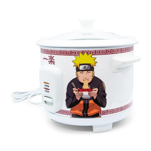 Toynk Toys Naruto Shippuden Ichiraku Ramen Automatic Rice Cooker, Nonstick Interior