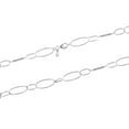 thumbnail image 5 of LeCalla 925 Sterling Silver Chain Necklace for Women, Hypoallergenic BIg 7MM Paperclip Link Chain Necklace 18" Inch Jewelry Gifts for Women, 5 of 8