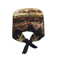 thumbnail image 2 of Cauagu Dreamcatcher With Mandala Pattern 1 Pcs Working Caps,Adjustable Working Hats Elastic Scrub Hats Nurse Scrub Cap Nurse Hats Elastic Tie Back Hats Unisex,One Size, 2 of 7