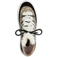 thumbnail image 3 of Aqua Womens Calf Hair High Top Casual and Fashion Sneakers, 3 of 3