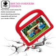 thumbnail image 6 of Allytech Galaxy Tab A 7.0" SM-T280 T285 Case Kids, Silicone EVA Rubber Lightweight Super Protection Handle Stand Shockproof Child Todder Kids Proof Case for Samsung Galaxy Tab A 7.0", Red, 6 of 8