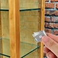 thumbnail image 3 of CRAFTHROU 18Pcs Stainless Steel Heavy Duty Shelf Support Pegs for Kitchen Cabinets, 3 of 5