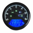 thumbnail image 3 of TFixol12000RPM 6 Gear Universal Motorcycle LCD Digital 199km/h Speedometer Odometer Backlight Motorcycle Tachometer Gauge Motorcycle Instrument for 2,4 Cylinders, 3 of 7