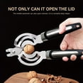 thumbnail image 2 of Djiypn Multifunctional Jar Opener for Seniors - Stainless Steel Can and Bottle Lid Grip Wrench with Leverage Handles for Easy Opening - Ideal for Arthritis Relief and Everyday Use, 2 of 7