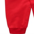 thumbnail image 6 of MANHUJI Newborn Clothes for Girls Baby Clothing Jumpsuit Baby Romper Long Sleeved Spring Autumn Summer Newborn Long Sleeved Crawling Suit Gentleman Jumpsuit 3-6 Month Sleepers (Red2,73), 6 of 6