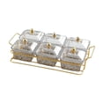thumbnail image 2 of Baoblaze Candy Nut Serving Container Dried Fruit Tray with Lid for Candy Snacks Fruit 6 Grids, 2 of 8