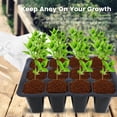 thumbnail image 3 of Garden 5Pcs 12 Holes Seed Tray Seedling Starter Trays Grow Box Nursery Pot Planting Kit Starting Germination Box, 3 of 11