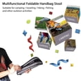 thumbnail image 4 of Foldable Camping Stool Portable Folding Stool for Fishing Hiking Hunting Camping, 4 of 7