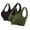 Womens Bras Army Green, variant on ylioge S-5X Plus Size Sports Bras for Women 2 Pack Wireless Push Up Bralettes Lightweight Breathable Multipack Support Workout Underwear Bra