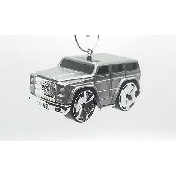 Christmas Ornament for Mercedes-Benz G500 Tooned Silver