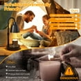 thumbnail image 6 of Fimilo Candle Warmer Lamp with Timer and Dimmer - Electric Candle Lamp Warmer with 2 Bulbs for Jar Candles - Present for Mom Mother's Day Christmas Home Decor, 6 of 9