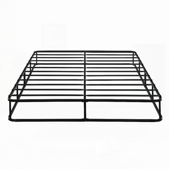 California King Mattress Foundation - 8.5" Height, 12 Slat, Easy Assembly with Textured Cover