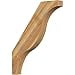 thumbnail image 3 of Ekena Millwork BRC04X30X36FST00RWR 4"W x 30"D x 36"H Funston Rough Sawn Knee Brace, Western Red Cedar, 3 of 4