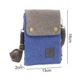 thumbnail image 2 of Bolso bandolera pequeño para teléfono móvil con correa para el hombro, billetera de lona para teléfono móvil para niña MFZFUKR BST3055186-2, 2 of 5