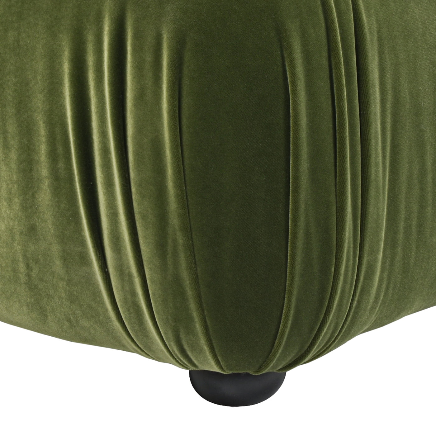 Marcel 36" Bubble Modular Modern Cocktail Ottoman Olive Green
