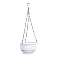 thumbnail image 3 of 2 Count White Hanging Planter Pot Green Plants, 3 of 8