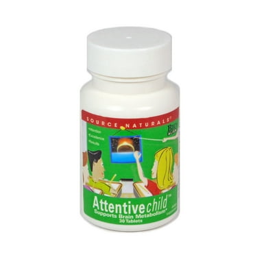 Source Naturals Attentive Child - 30 Tablet