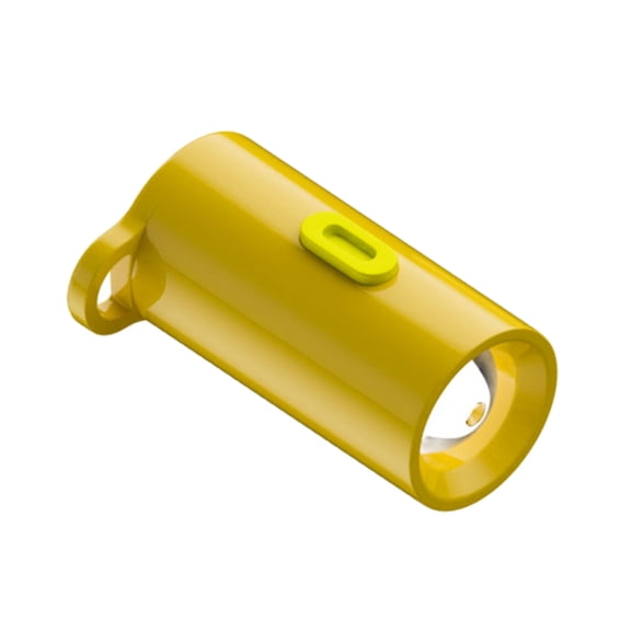 Mini Type C Flashlight Instantly Plugs in LED Light Torches Lightweight Design For Backpacking Hiking Nighttimes Use