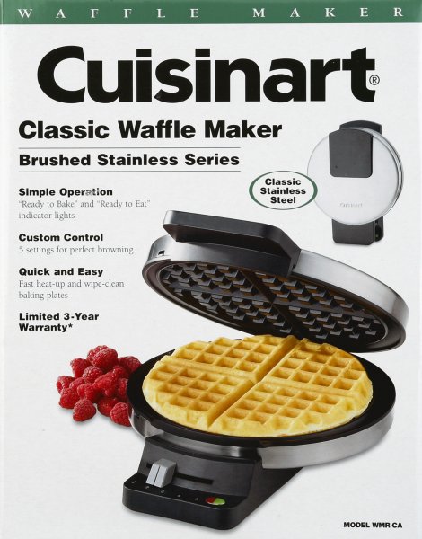 Round Classic Waffle Maker
