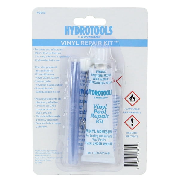 hydrotools swimline vinyl repair kit