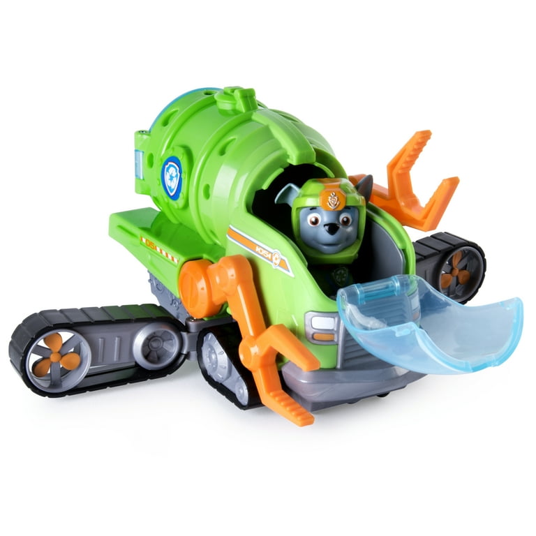 Paw Patrol Rocky s Transforming Sea Patrol Vehicle Walmart