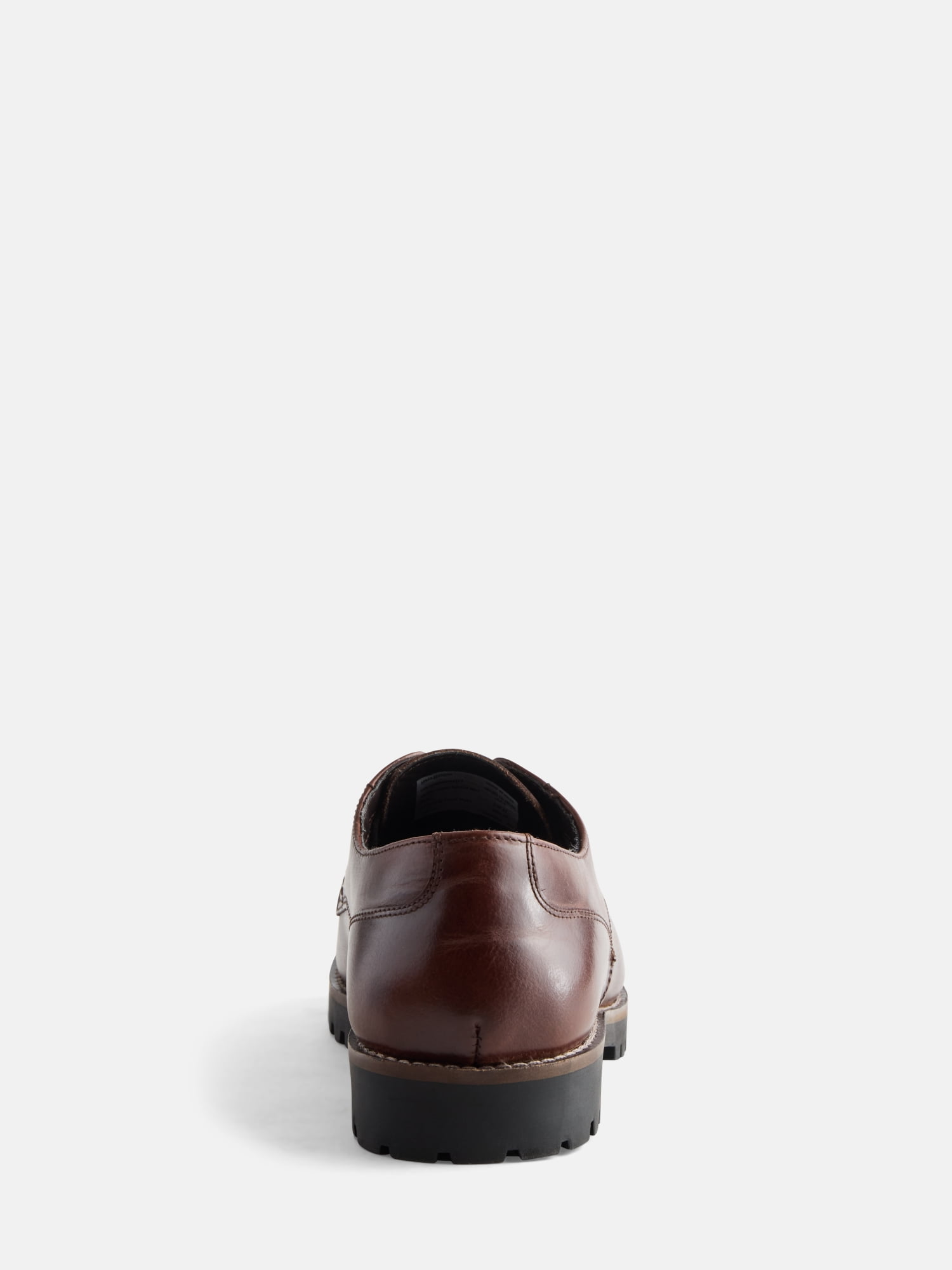 Free Assembly Men's Leather Moc Toe Oxfords