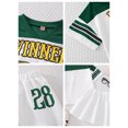 thumbnail image 4 of PureChapter Girls Clothing Sets Color Block Short Sleeve T-Shirt & Pleated Skirt 2 Piece Back to School Outfit for Kids 7-14, 4 of 8