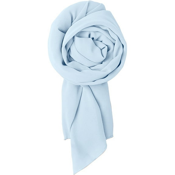 Light Blue, Sky Blue, Hijab, Blue Shawl, Blue Scarf, Hijab For Women