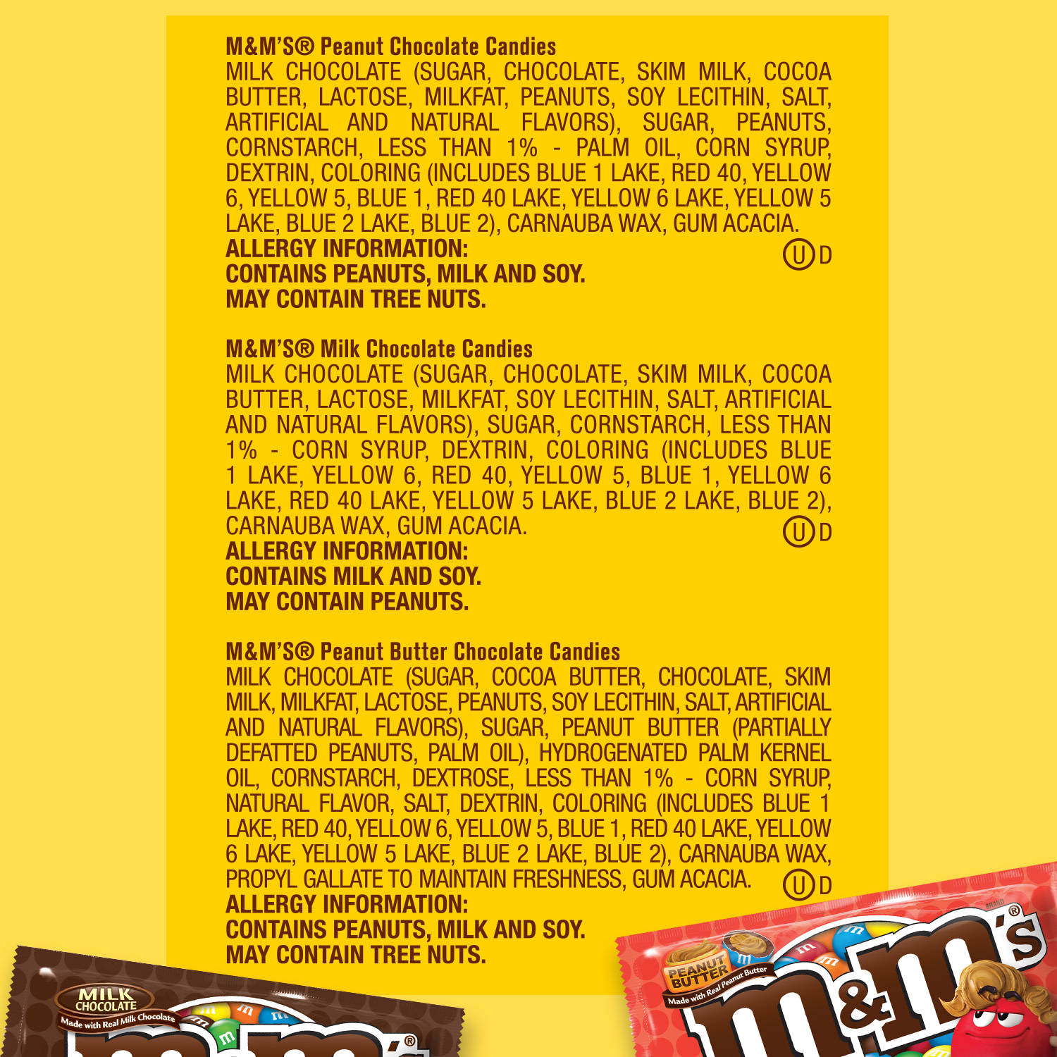 M&M'S Full Size Variety Pack Chocolate Bars, 18 Count photo 7