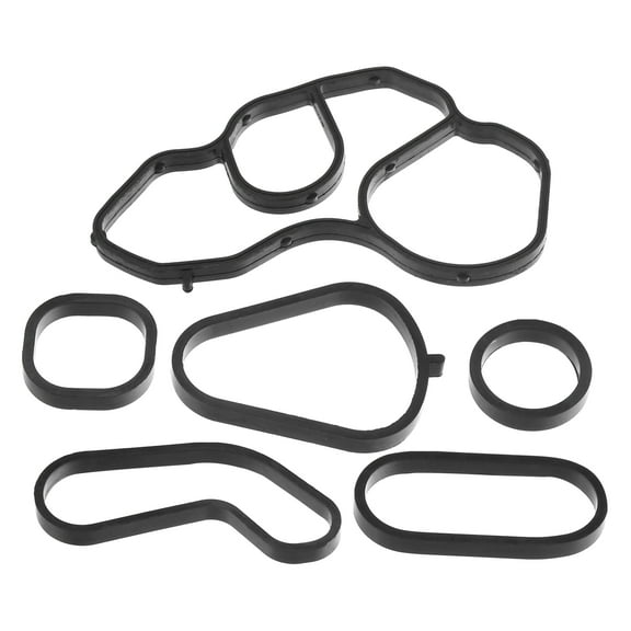 1 Set No.11428643747/11428643758 Oil Cooler Gasket for Mini Cooper 2007-2013 Oil Filter Adapter Gasket