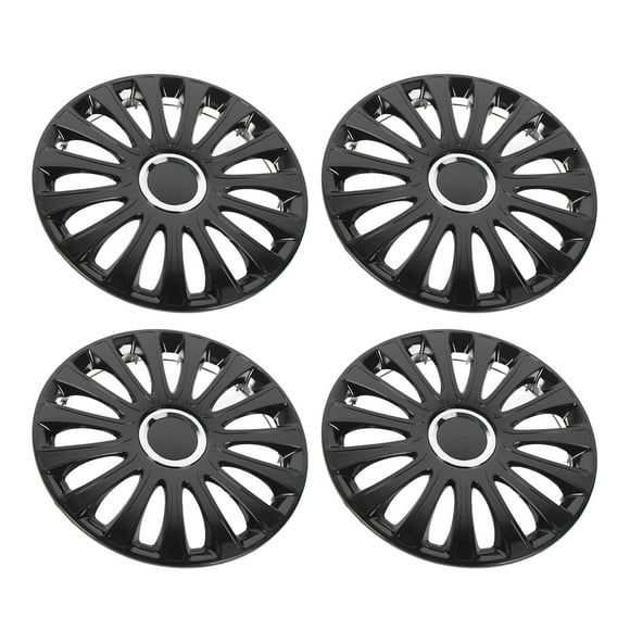 16 Inch Wheel Hub Cap, Snap On Universal Fit Wheel Rim Cover 4PCS Stylish for