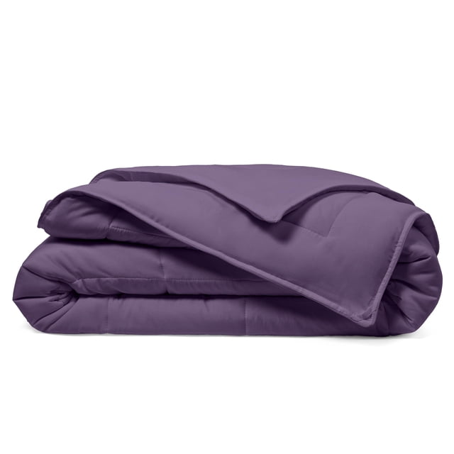 Colcha Cosy House Collection Luxury Down Alternative Púrpura