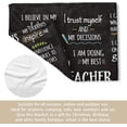 thumbnail image 4 of Teacher Gifts for Women Men- Soft Teacher Blanket with Teacher Daily Affirmations- Teacher Christmas/Appreciation Gifts, Thank You/Birthday/Retirement Gifts for Teachers/New Teacher, 60”×50”, 4 of 5